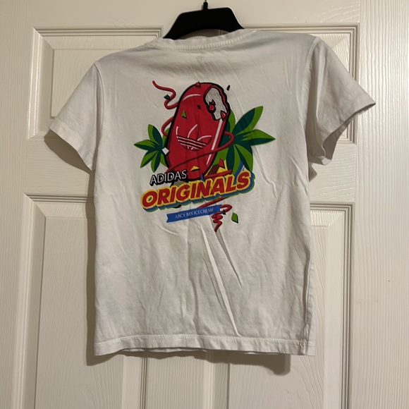 Kid's Adidas Graphic Tee Shirt - Picture 3 of 4